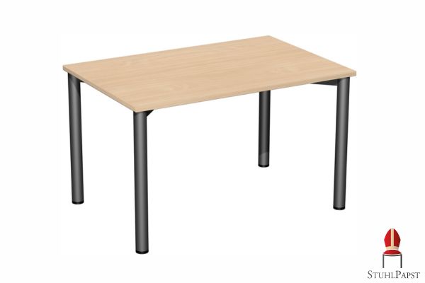 FLEX 4Fuss Aktenschrank schmal Bueroschrank abschliessbar Rollcontainer Metall Chefsessel mit Massagefunktion Besucherstuhl Holz Bueromoebel fuer Grossraumbuero