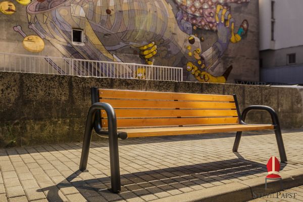 SPARTAKUS premium parkbank kaufen parkbank stahl parkbank holz robuste parkbank wetterfeste parkbank design parkbank moderne parkbank parkbank fuer garten parkbank