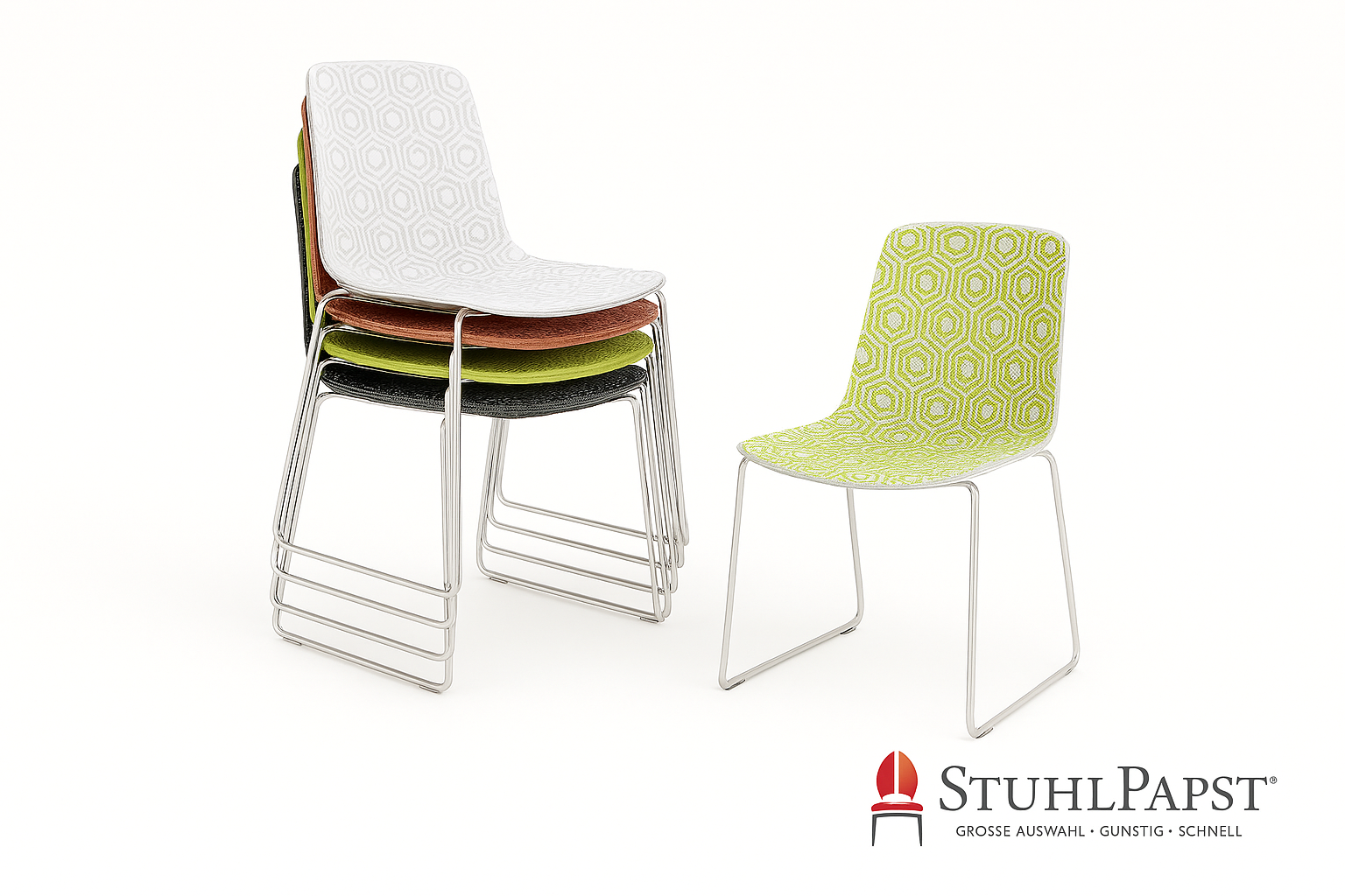 HEXAGON  KU STAPELSTUHL rollwagen objektstuhltransport bestuhlungszubehoer stuehle