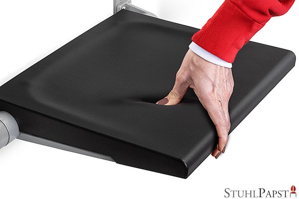 ATTRAKTIV Spritzguss Schaum Wandsitze klappbare Klappsitze für Flur - Flurklappsitze - Sitzhilfe für Flure platzsparend