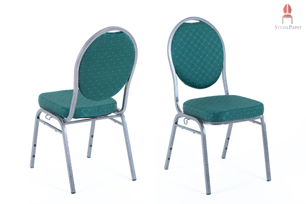 Stark gepolsterte Sitzfläche mit strapazierfähigem Objektstoff im edlen Design