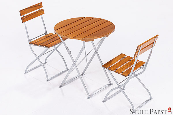 C Bio Gastronomie Outdoormoebel Moebelpapst GmbH klappbare Outdoor Stuehle Holzklappstuehle für Biergarten und Terrasse Brauereiqualitaet