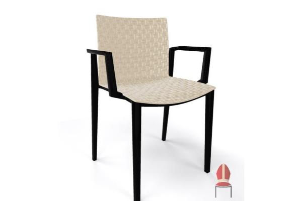 BRILLANT AL  schwarz sand stuhl brillant al, objektstuhl b2b, gastronomie stuehle, outdoor stuhl