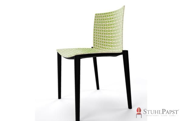 BRILLANT   Bicolor Gestell Schwarz   seite Sand Grün  54_42 hotel stuhl office stuhl konferenzstuhl meetingstuhl wartebereich stuhl