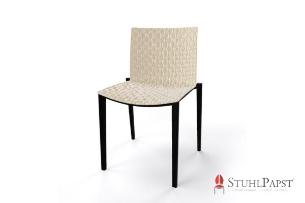 BRILLANT sand vorne_Hoteleinrichtung Gastroeinrichtung Buerostuhl Wartebereich Stuhl Lobby