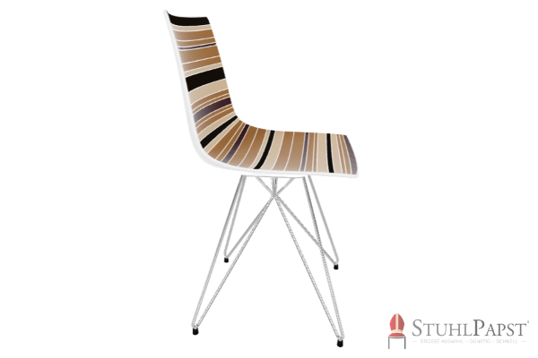 X  Gestell Chrom seite  Fuchsia _5