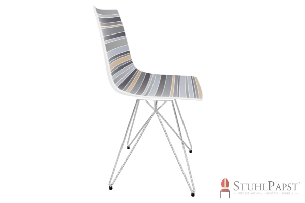 X Gestell Chrom seite  Sand _3