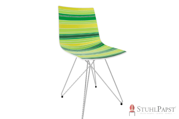 X Gestell Chrom vorne  Gelb _6