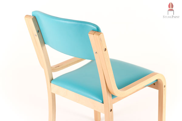 Com.fort AL CLINIC Holzstühle Holzstapelstühle Holz Stapel Seminar Stühle Design günstig preiswert stabil robust online kaufen im Shop beim Hersteller