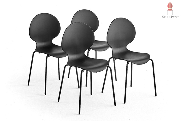 CUP Kunststoffstuhl Kunststoffstühle stapelbar Kunststoffstapelstuhl Kunststoffstapelstühle günstig online kaufen Preise weiß schwarz