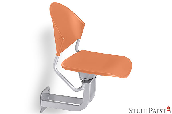 DELPHIN_773-Orange empfangsbereich wandsitz cafe wandsitz bistro wandsitz gastronomie wandsitz hotel wandsitz schule wandsitz kindergarten