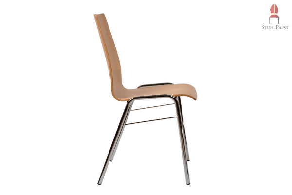 FAV.ORIT Stapelstuhl Stuhl hoch stapelbar stapelbare Stühle aus Holz Buche ungepolstert pflegeleicht hygienisch leicht preiswert günstig billig online einkaufen Buchenholz Buchen Holzschale 