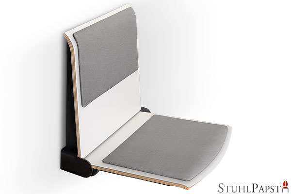 FLEXI_DeLux_graphit_weiß wandsitz minimal design wandsitz zeitlos wandsitz elegant wandsitz schlicht