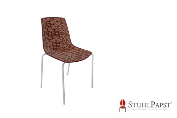 HEXAGON braun beige vorne commercial seating, contract furniture, designer furniture, stackable chair,