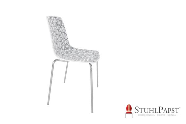 HEXAGON grau seitlich office chair modern, gastronomy chair, lounge furniture, interior design chair