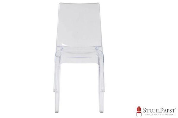 LOOP Kristallklar stuhl fuer moderne raeume stuhl fuer wohnbereich stuhl fuer buero stuhl fuer wartezimmer stuhl fuer konferenzraum stuhl fuer messe stuhl fuer hotel stuhl fuer restaurant stuhl