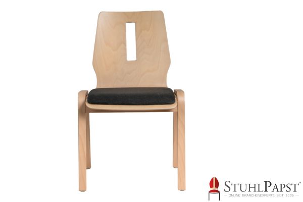 MARS Polsterstuehle mit kreativen Formen Holzmöbel fuer Wohnzimmer Individueller Holzstuhl Schalenstuehle mit Design Holzschalenstuhl handgefertigt