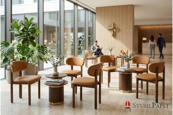 Muenchen hochwertiges designobjekt stuhl fuer gastro projekte bequemer objektstuhl stuhl kollektion designstuhl naturinspiration