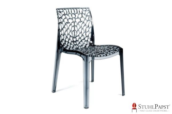 POST rauchgrau fuer catering stuhl fuer veranstaltungen stuhl mit komfort stuhl mit hoher belastbarkeit stuhl mit stabilem gestell stuhl mit pflegeleichtem material stuhl aus polykarbonat