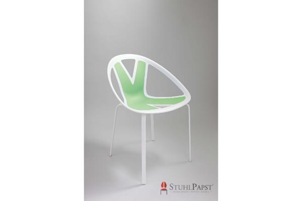 SALOPP-008_ funktionale designstuehle, extrovertierter objektstuhl, twin color designstuhl