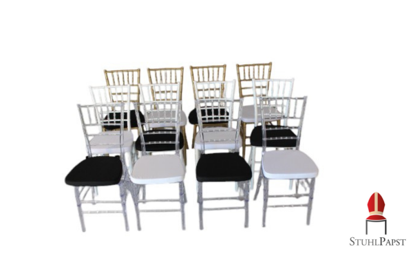 TIFFY Poly weiss Ladenbau Moebel Stuehle und Tische fuer Gastronomie Restaurant Cafe Bistro Gaststaette Hotel Online Shop schwarz weiss
