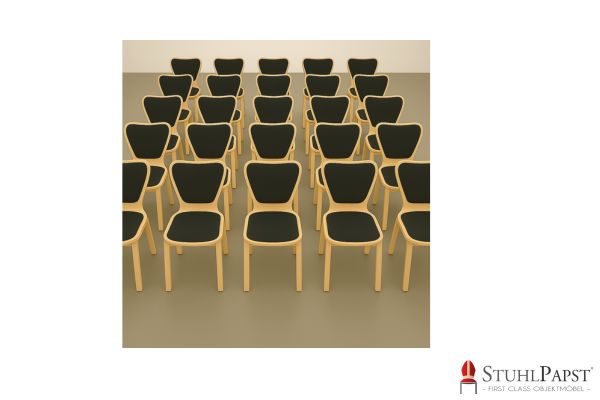 VENUS DeLux Block  Design Holzstuehle speziell Stuhl mit kreativer Form Holzstuehle individuell geformt Ergonomischer Designstuhl Schalenstuhl fuer modernes Heim ikea