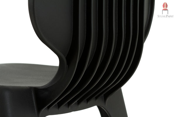 Trotzdem unser Stuhl Viv.anti komplett aus Kunststoff besteht, überzeugt er durch seine Stabilität