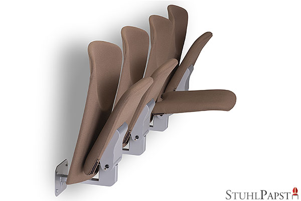 vulcanus hl wandklappsitz Hochlehner zeitlos elegant universell anpassbar praktisch M14_004
