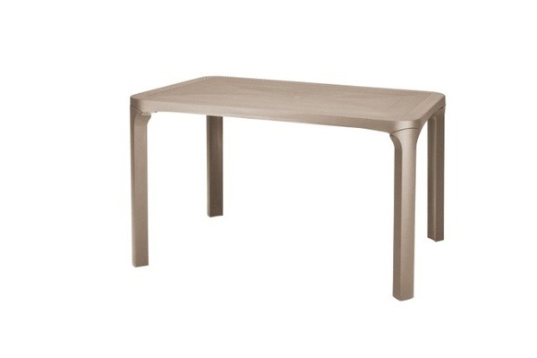 TABLE OLE RATTAN 80X120 JUTE