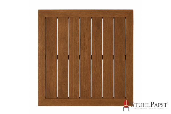 90x90 Wiesbaden modern holz tisch fuer garten terrasse rund holztisch outdoor stabiler gartentisch holz design lounge tisch